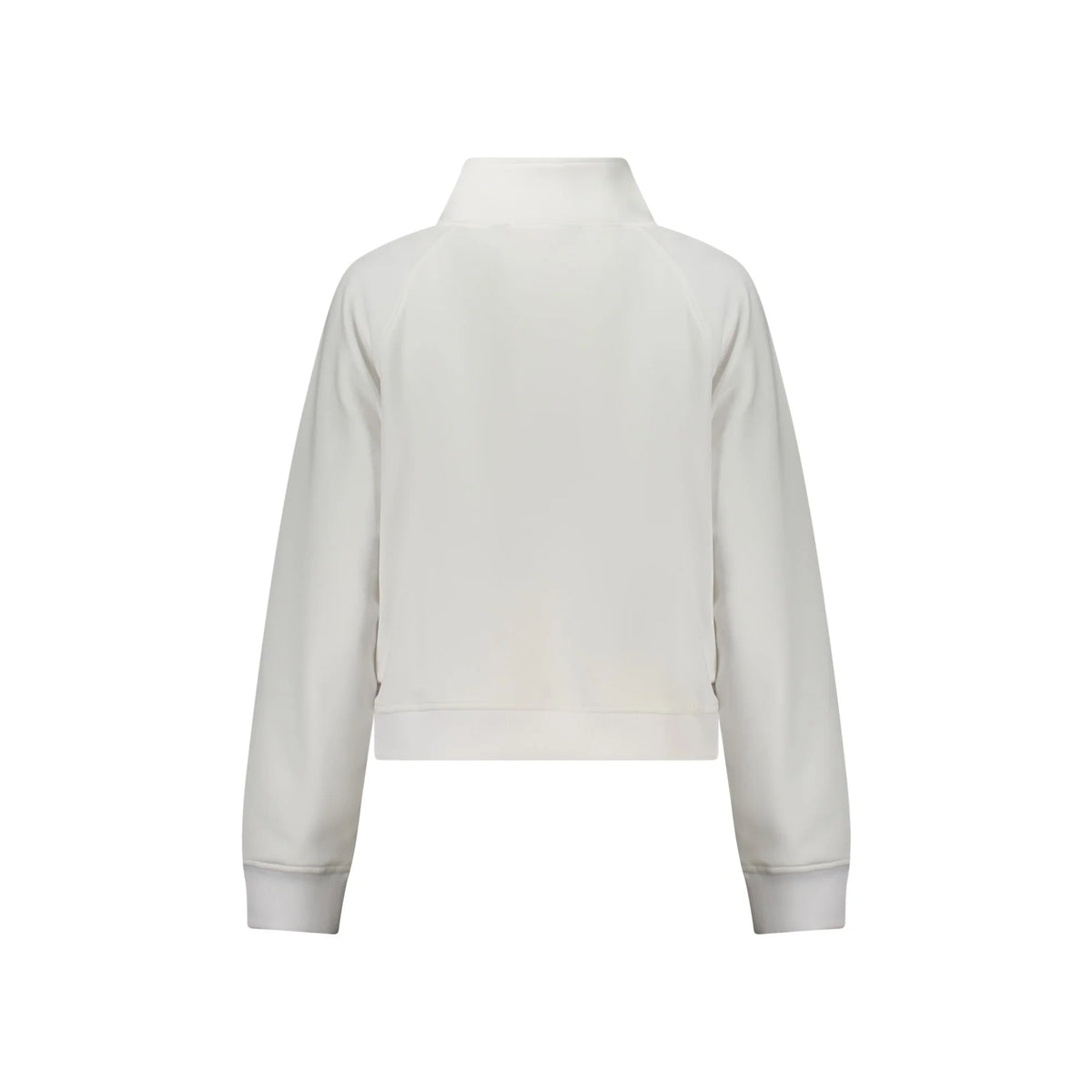 K-WAY FELPA SENZA ZIP DONNA BIANCO