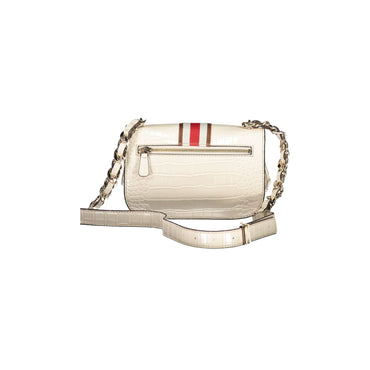 GUESS JEANS Borsa Donna a Tracolla Beige Nelka con Catena e Clip Borse - vista 2