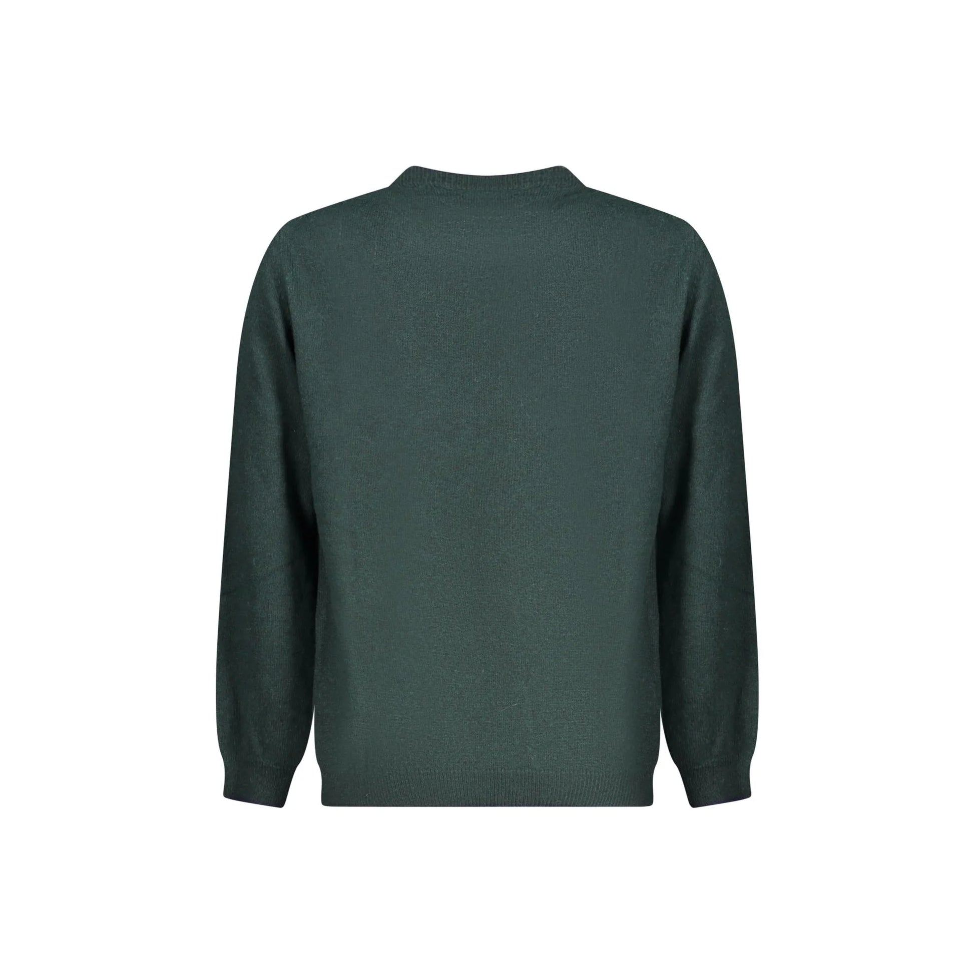 North Sails Maglione Bambino Verde Girocollo Lana Cachemire Logo Maglie unisex - vista 2