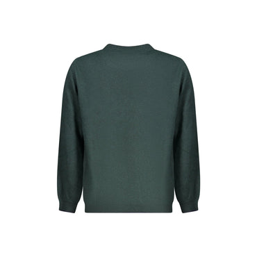 North Sails Maglione Bambino Verde Girocollo Lana Cachemire Logo Maglie unisex - vista 2