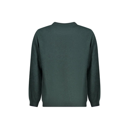 North Sails Maglione Bambino Verde Girocollo Lana Cachemire Logo Maglie unisex - vista 2
