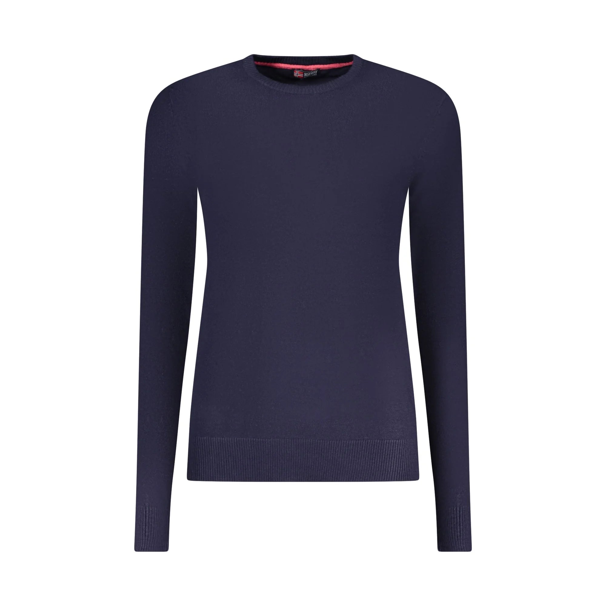 Norway 1963 Maglia Donna Blu Girocollo Maniche Lunghe Logo Maglie - foto prodotto