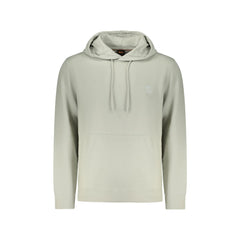 Boss Sweatshirt mit langen Ärmeln für Herren in Grau mit Stickerei
