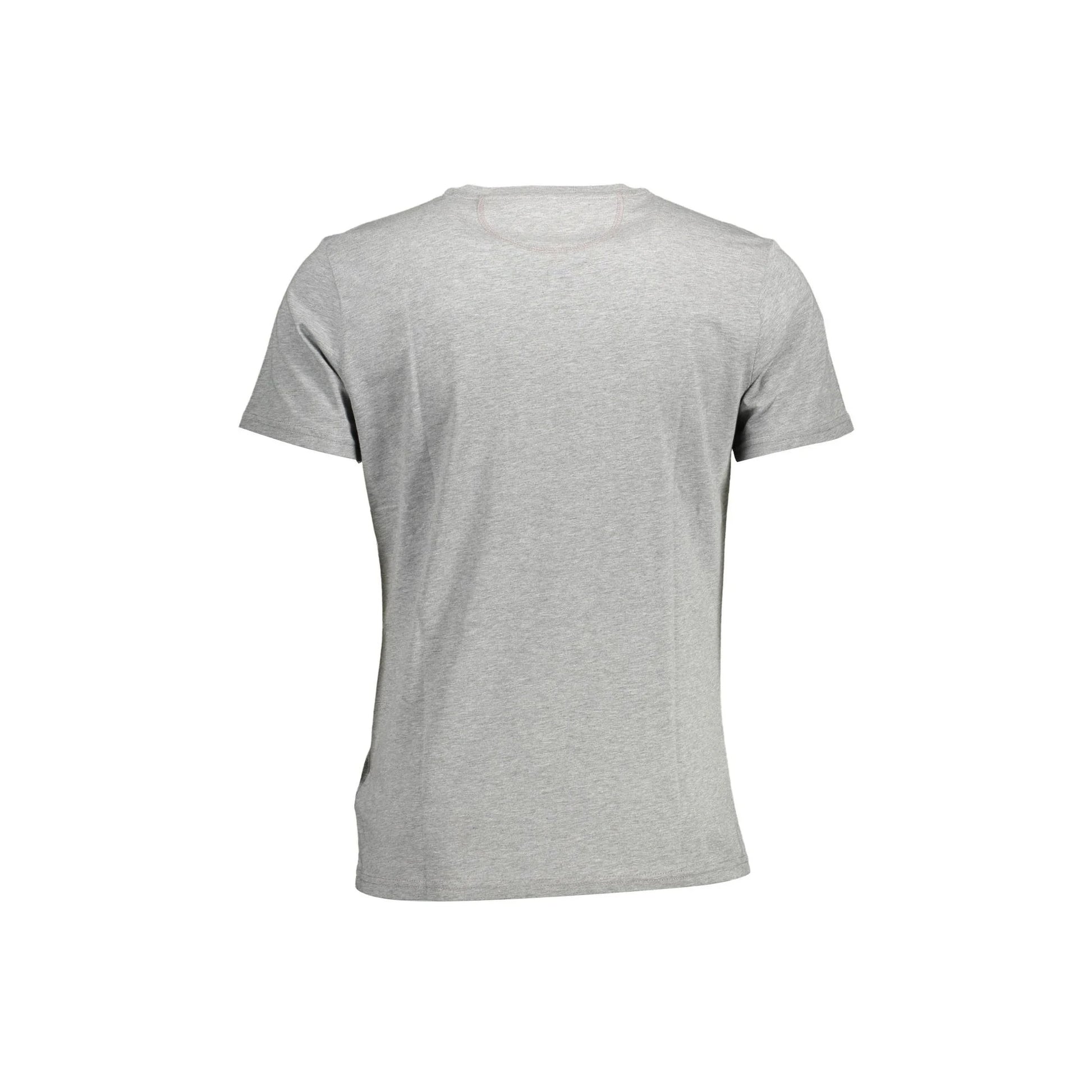 La Martina T-Shirt Maniche Corte Uomo Grigia Stampa Logo grigio - vista 2