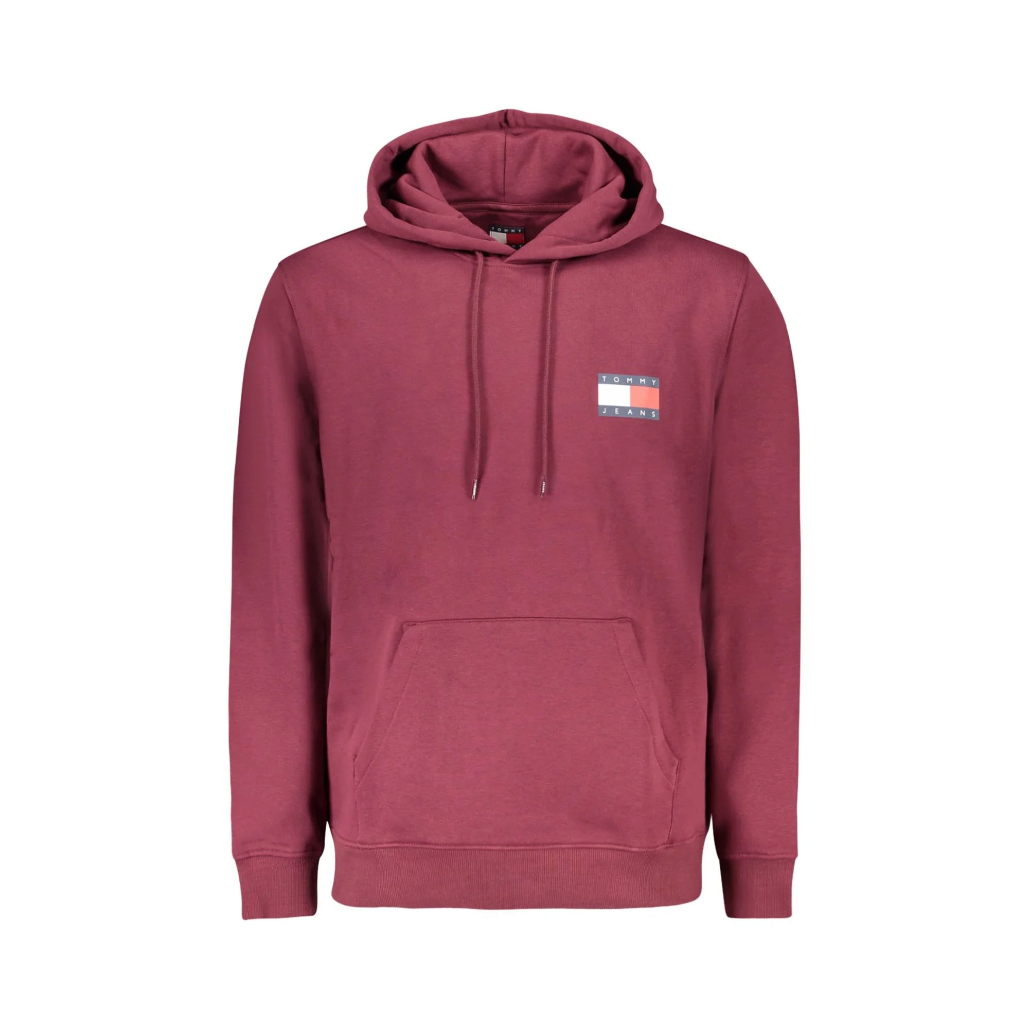 TOMMY HILFIGER FELPA SENZA ZIP UOMO ROSSO