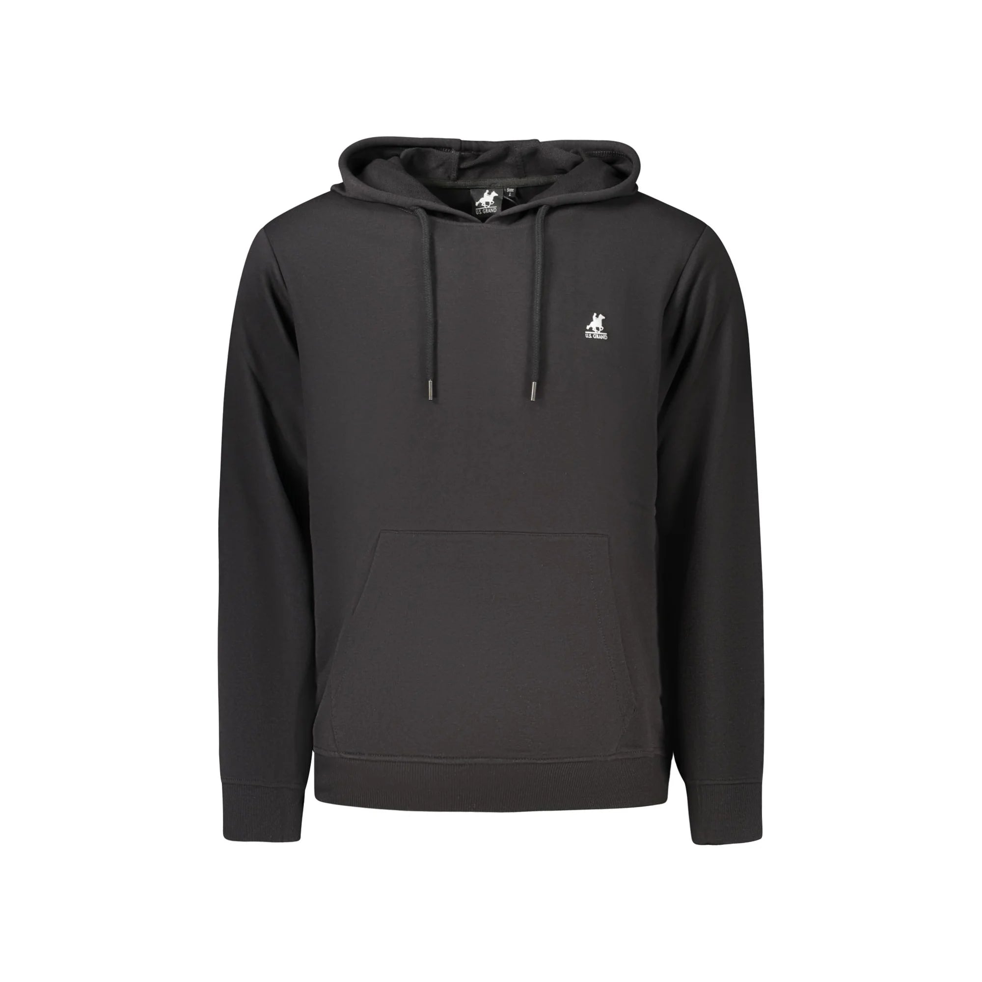 U.S. GRAND FELPA SENZA ZIP UOMO NERO