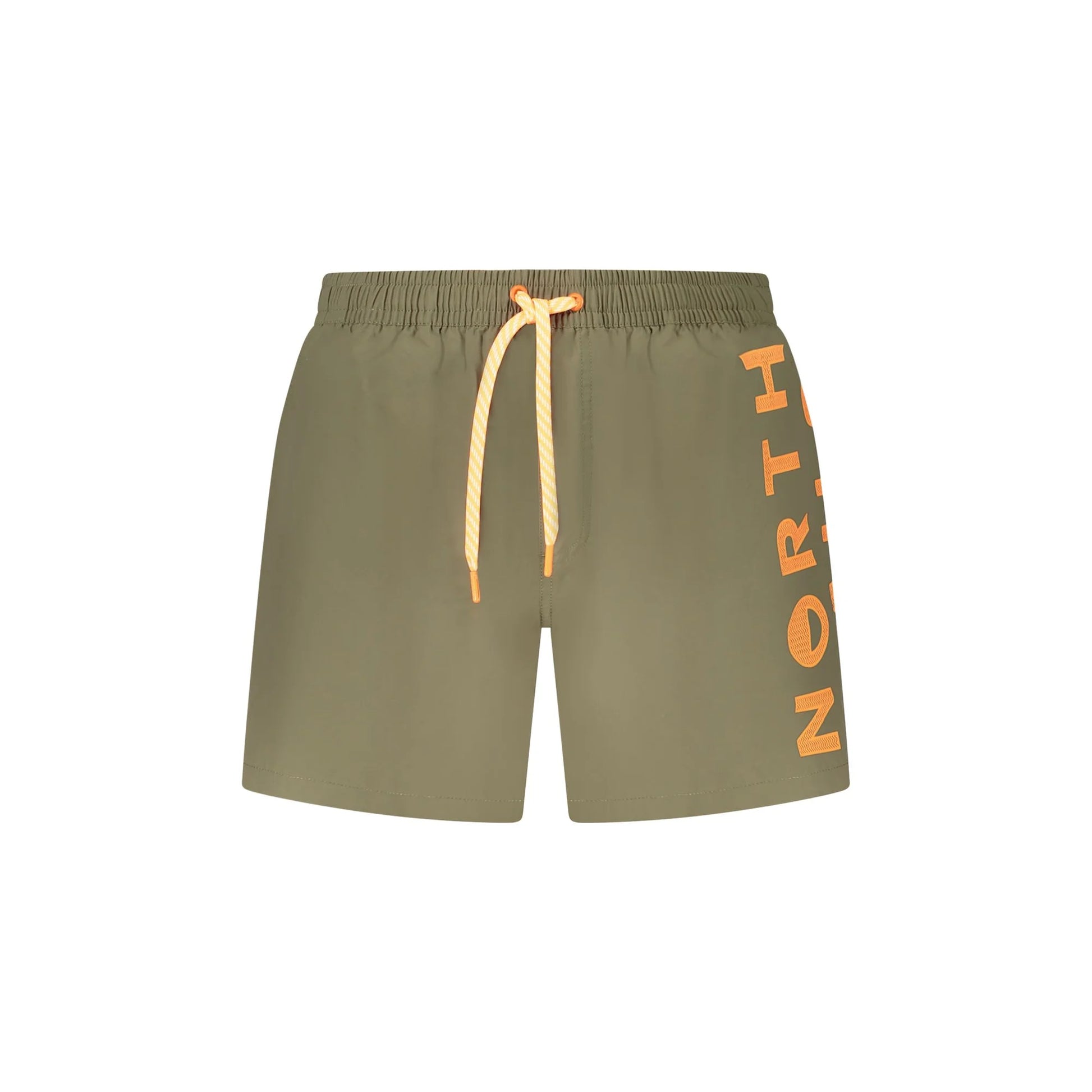 North Sails Costume da Mare Uomo Verde Stampa Logo - foto prodotto