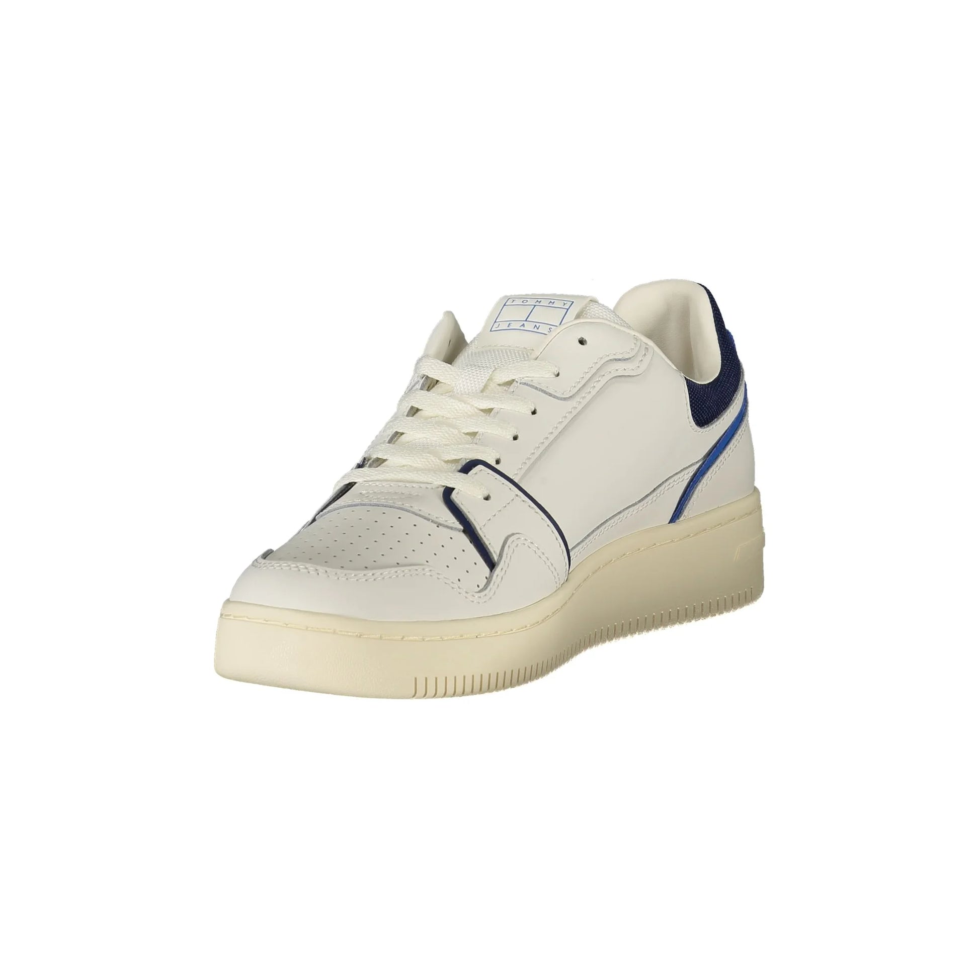 TOMMY HILFIGER Sneakers Uomo Bianche con Lacci e Dettagli bianco - vista 3