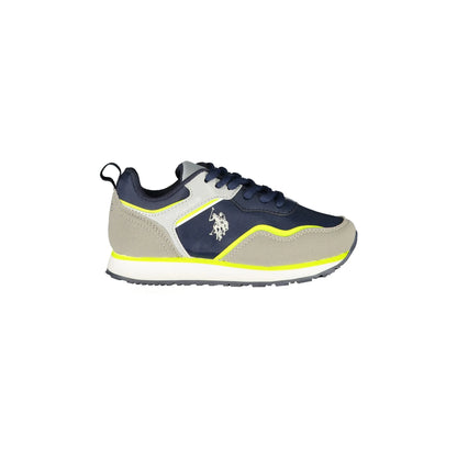 U.S. POLO ASSN. Scarpe Sportive Bambino Blu con Dettagli a Contrasto Sneakers - foto prodotto