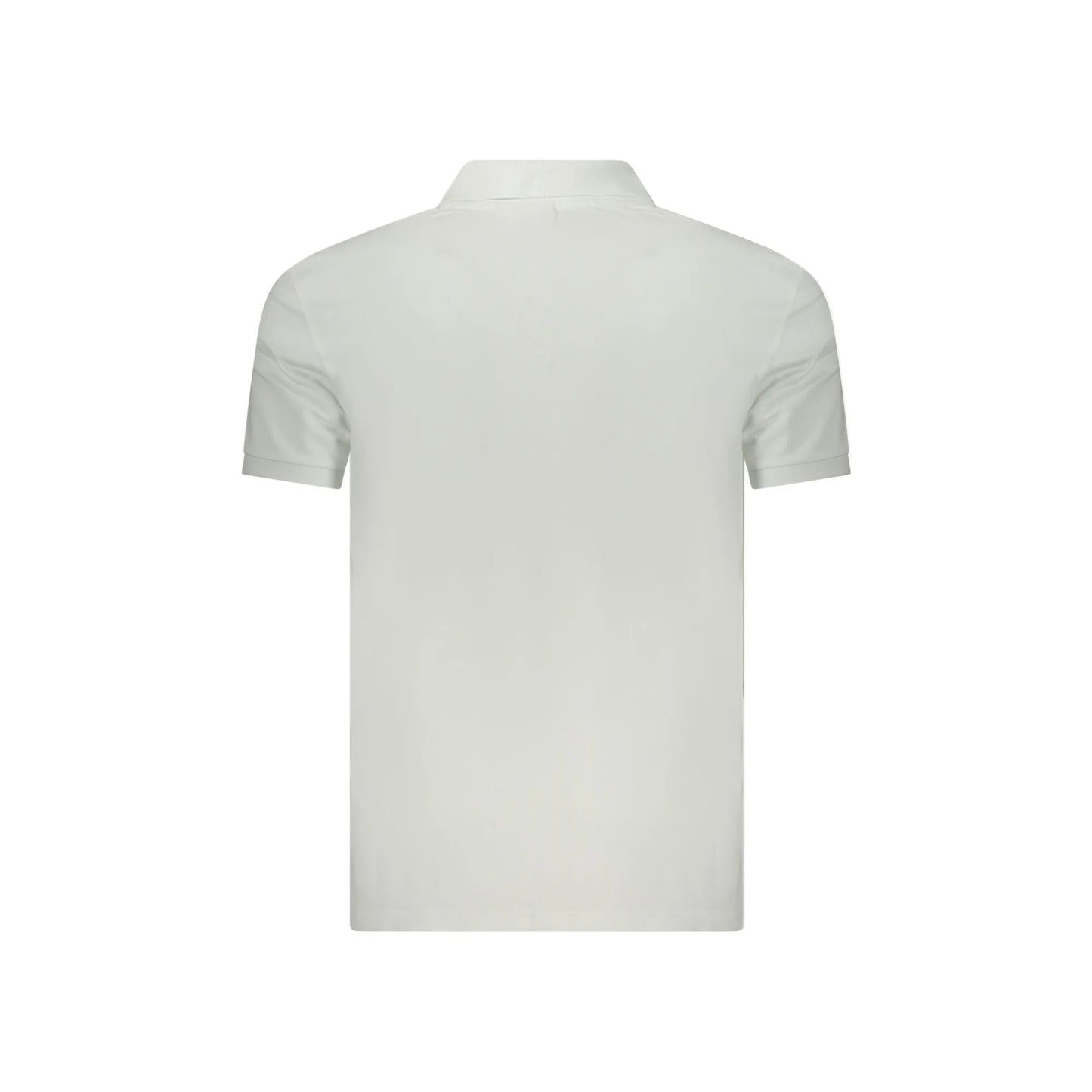 Calvin Klein Polo Maniche Corte Uomo Bianca Ricamo bianco - vista 2