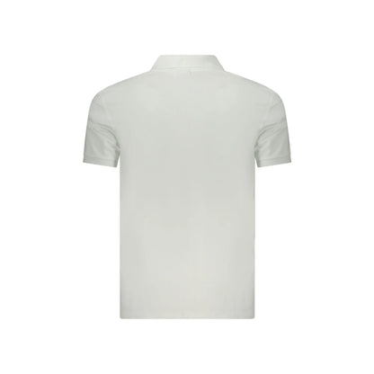 Calvin Klein Polo Maniche Corte Uomo Bianca Ricamo bianco - vista 2