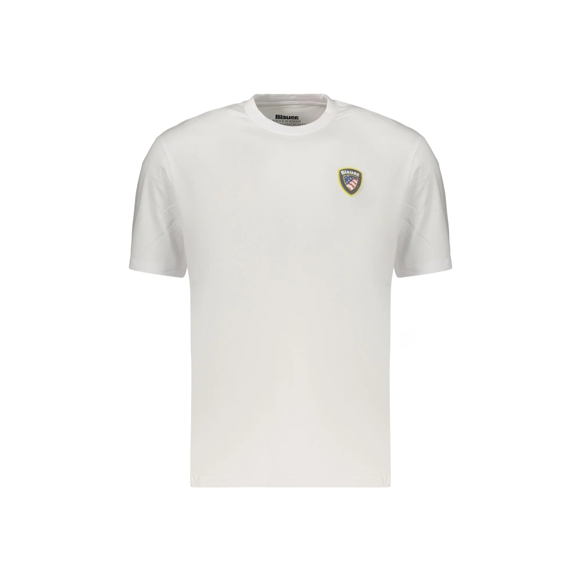 BLAUER APPAREL T-SHIRT MANICHE CORTE UOMO BIANCO