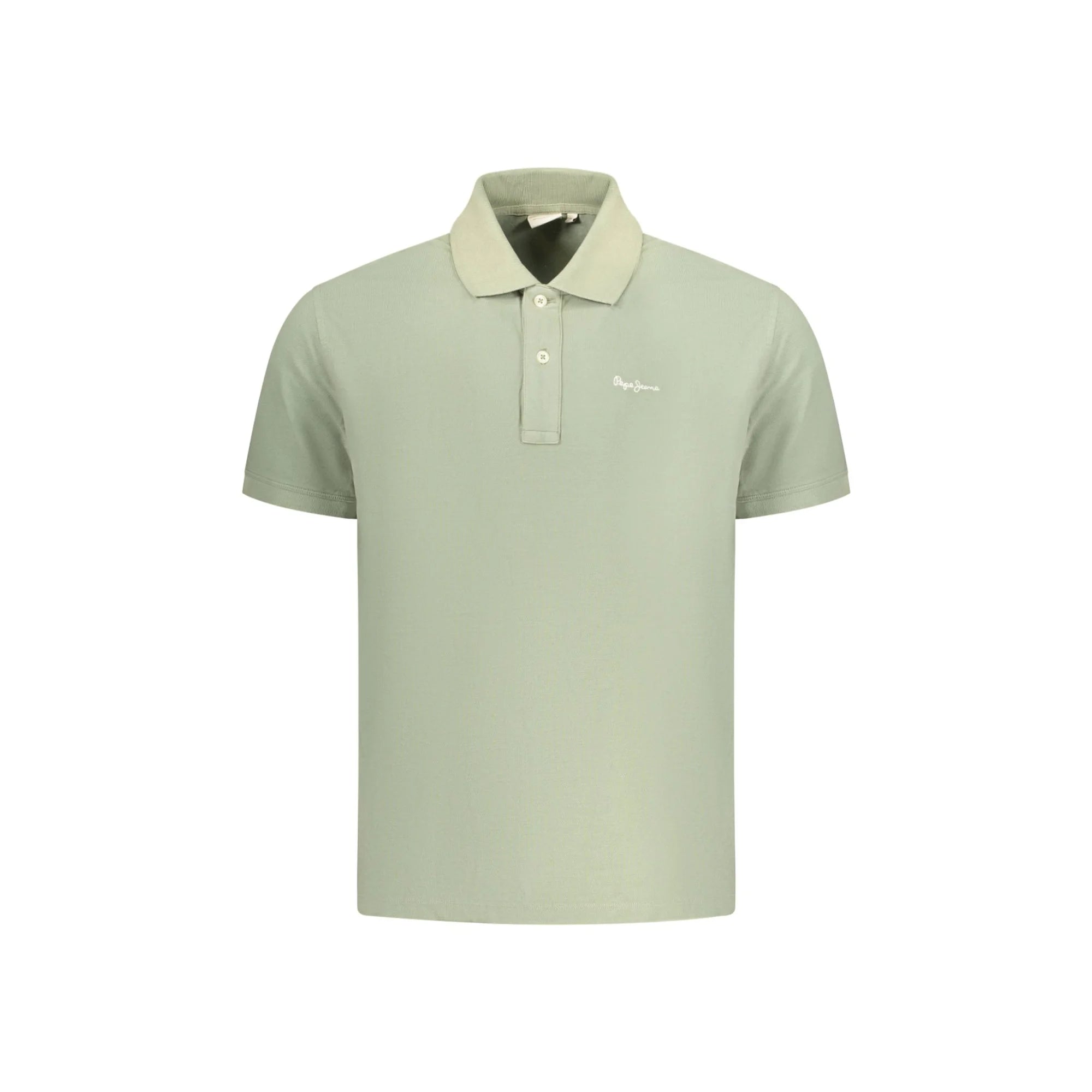 PEPE JEANS POLO MANICHE CORTE UOMO VERDE