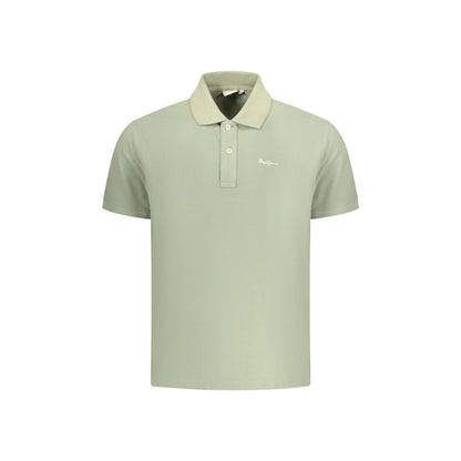 PEPE JEANS POLO MANICHE CORTE UOMO VERDE