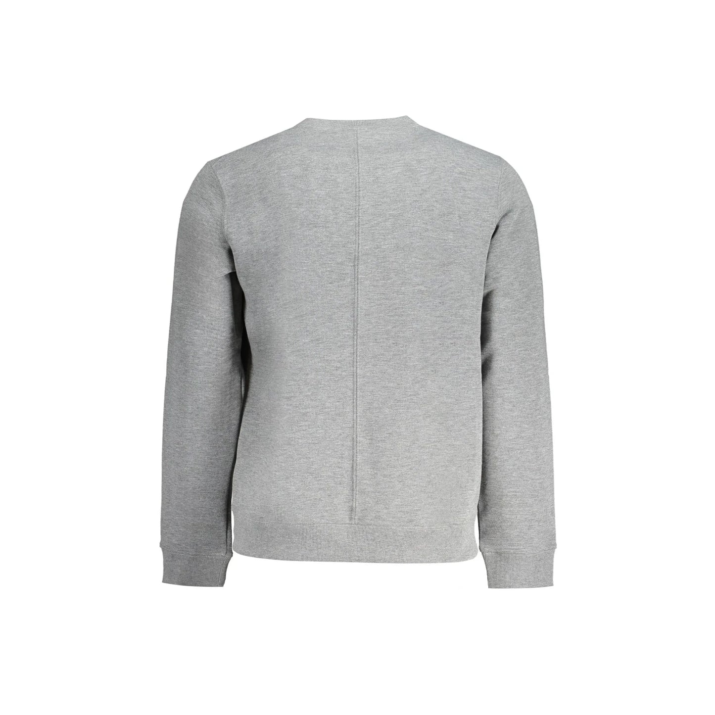 Calvin Klein Felpa Maniche Lunghe Uomo Grigia Stampa Logo Felpe grigio - vista 2