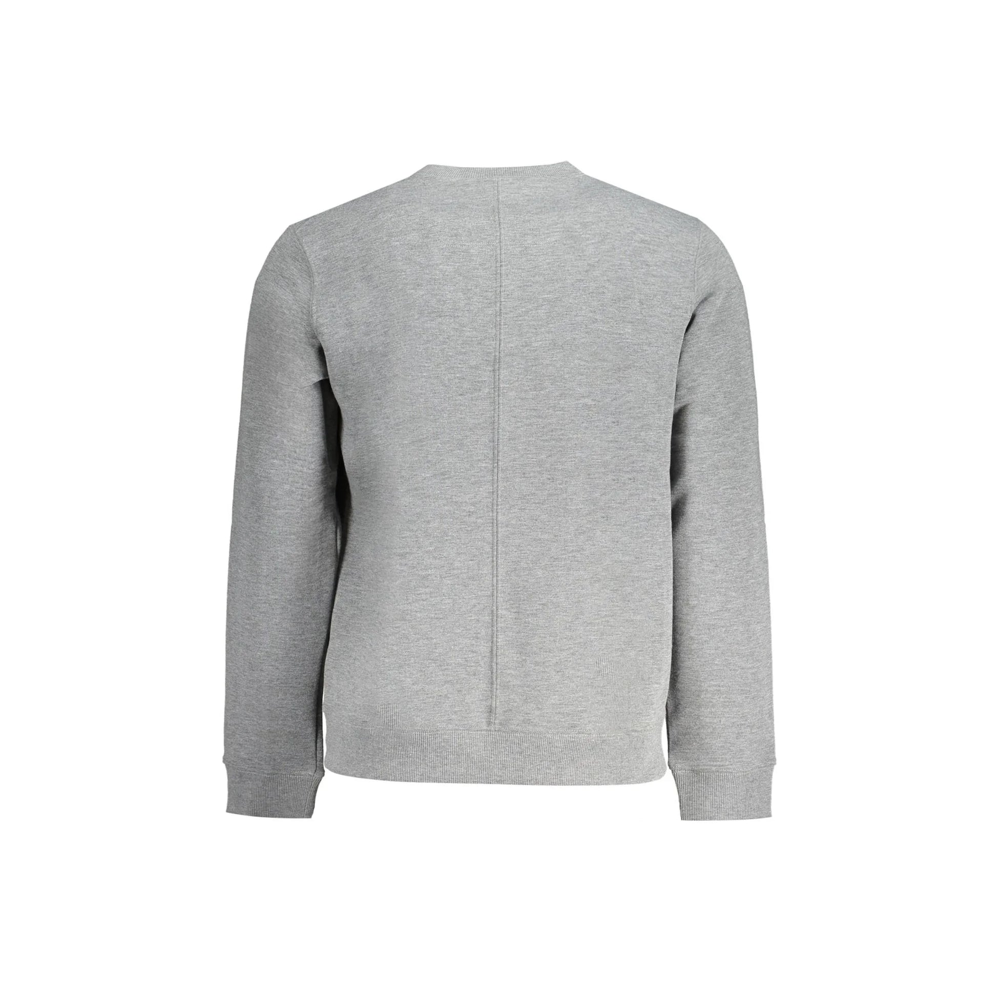 Calvin Klein Felpa Maniche Lunghe Uomo Grigia Stampa Logo Felpe grigio - vista 2