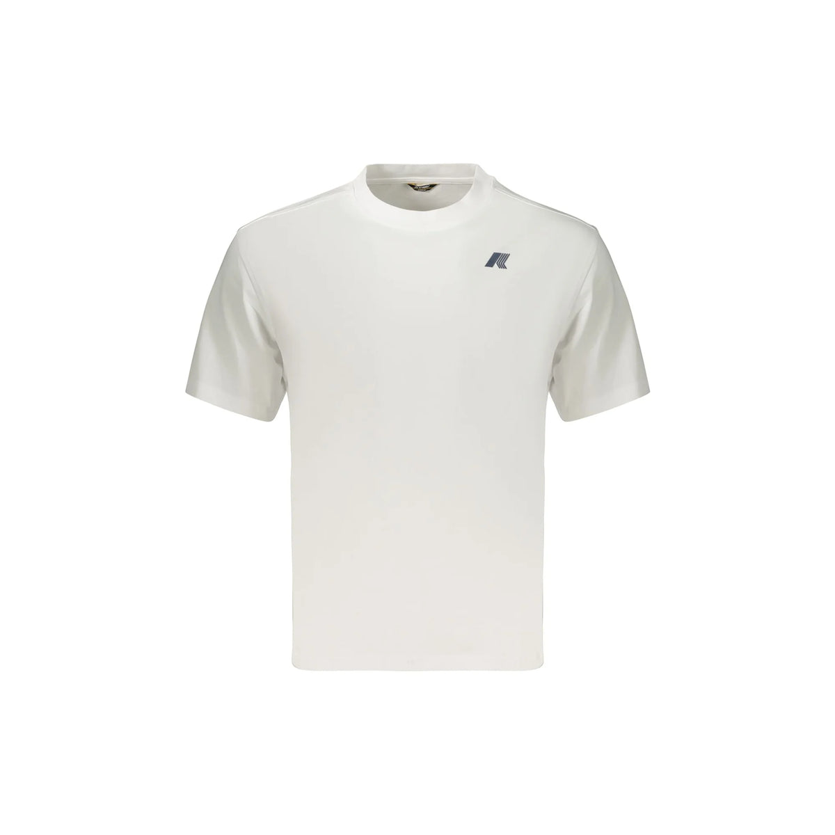 K-WAY T-SHIRT MANICHE CORTE UOMO BIANCO