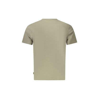 Pepe Jeans T-Shirt Maniche Corte Uomo Verdi Stampa Logo - vista 2