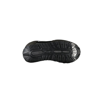 U.S. POLO ASSN. Scarpe Sneakers Bambino Nero con Dettagli a Contrasto - vista 3
