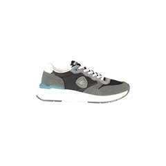 BLAUER Scarpe Sneakers Uomo Nere con Dettagli e Logo