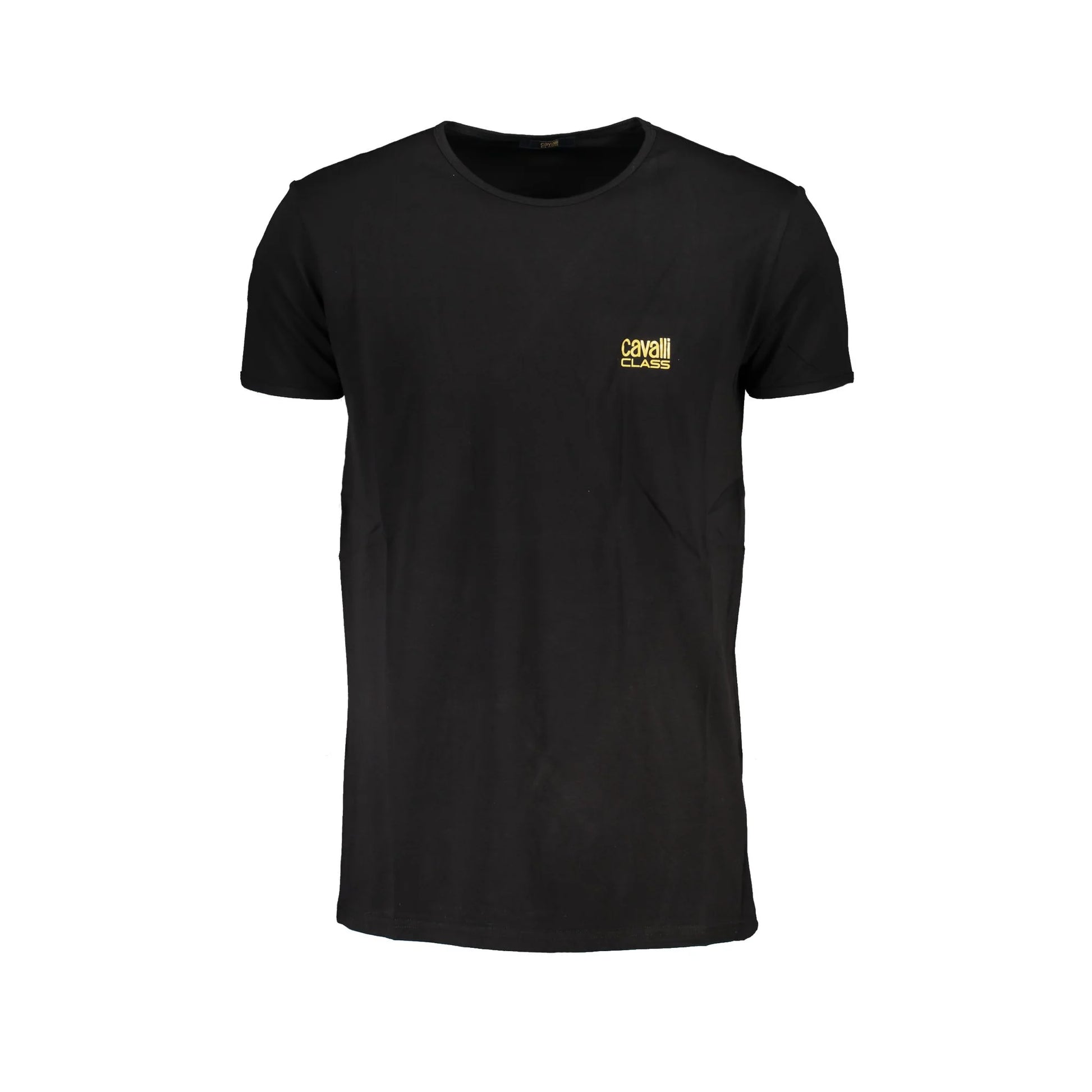 CAVALLI CLASS T-SHIRT MANICHE CORTE UOMO NERO - foto prodotto