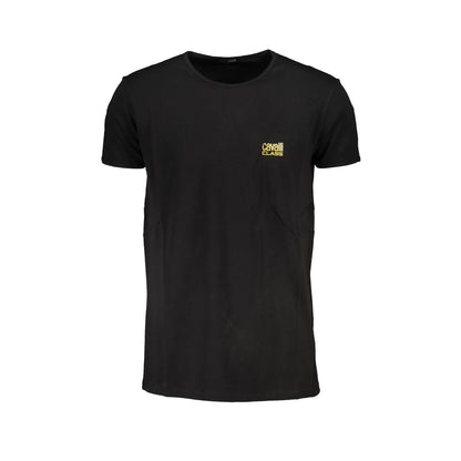 CAVALLI CLASS T-SHIRT MANICHE CORTE UOMO NERO - foto prodotto