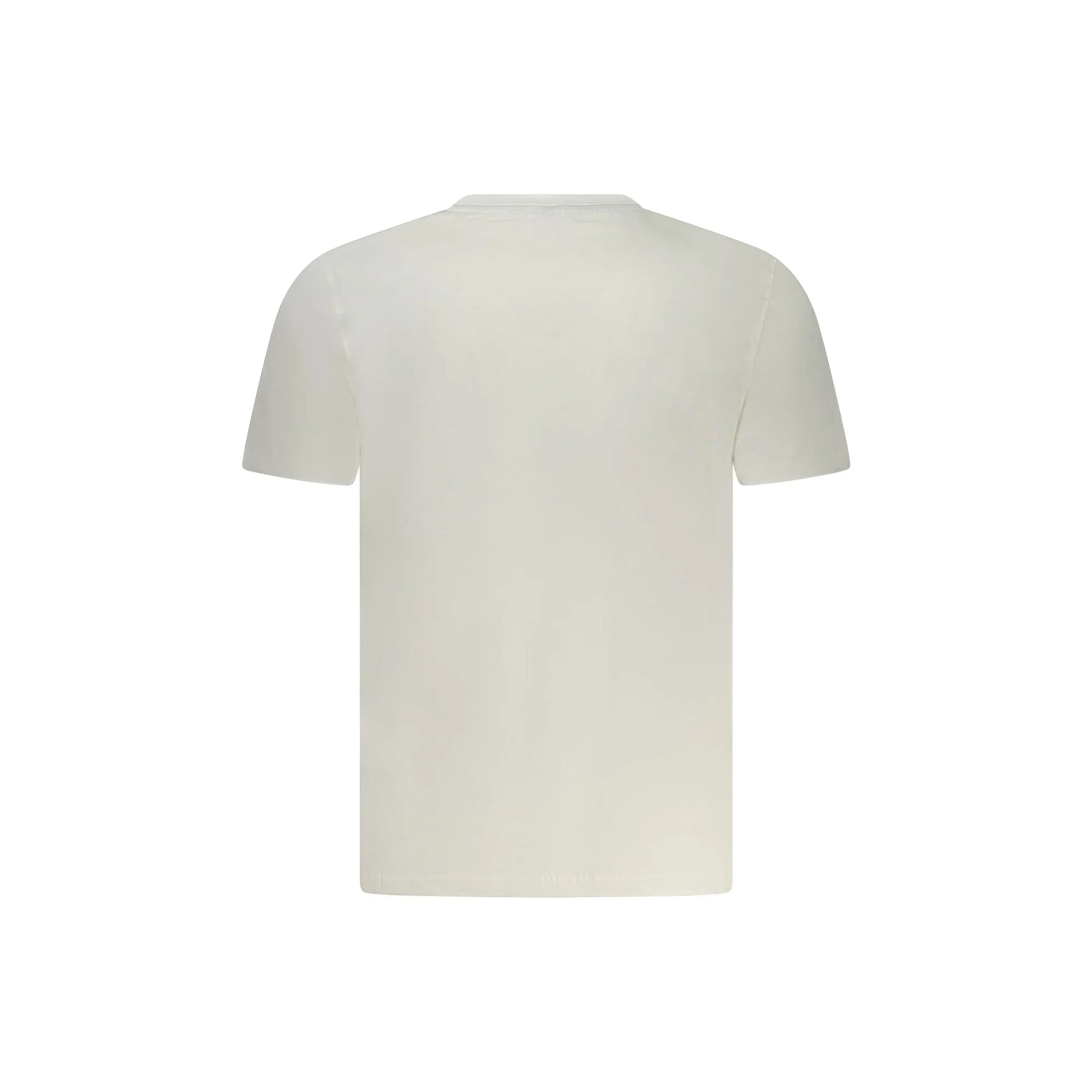 North Sails T-Shirt Uomo Bianca Maniche Corte Stampa Logo bianco - vista 2