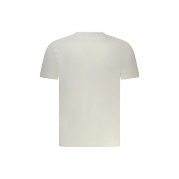 North Sails T-Shirt Uomo Bianca Maniche Corte Stampa Logo bianco - vista 2