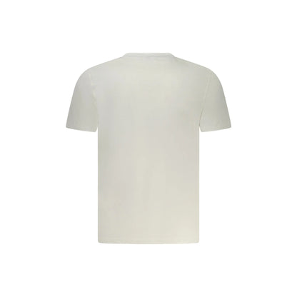 North Sails T-Shirt Uomo Bianca Maniche Corte Stampa Logo bianco - vista 2