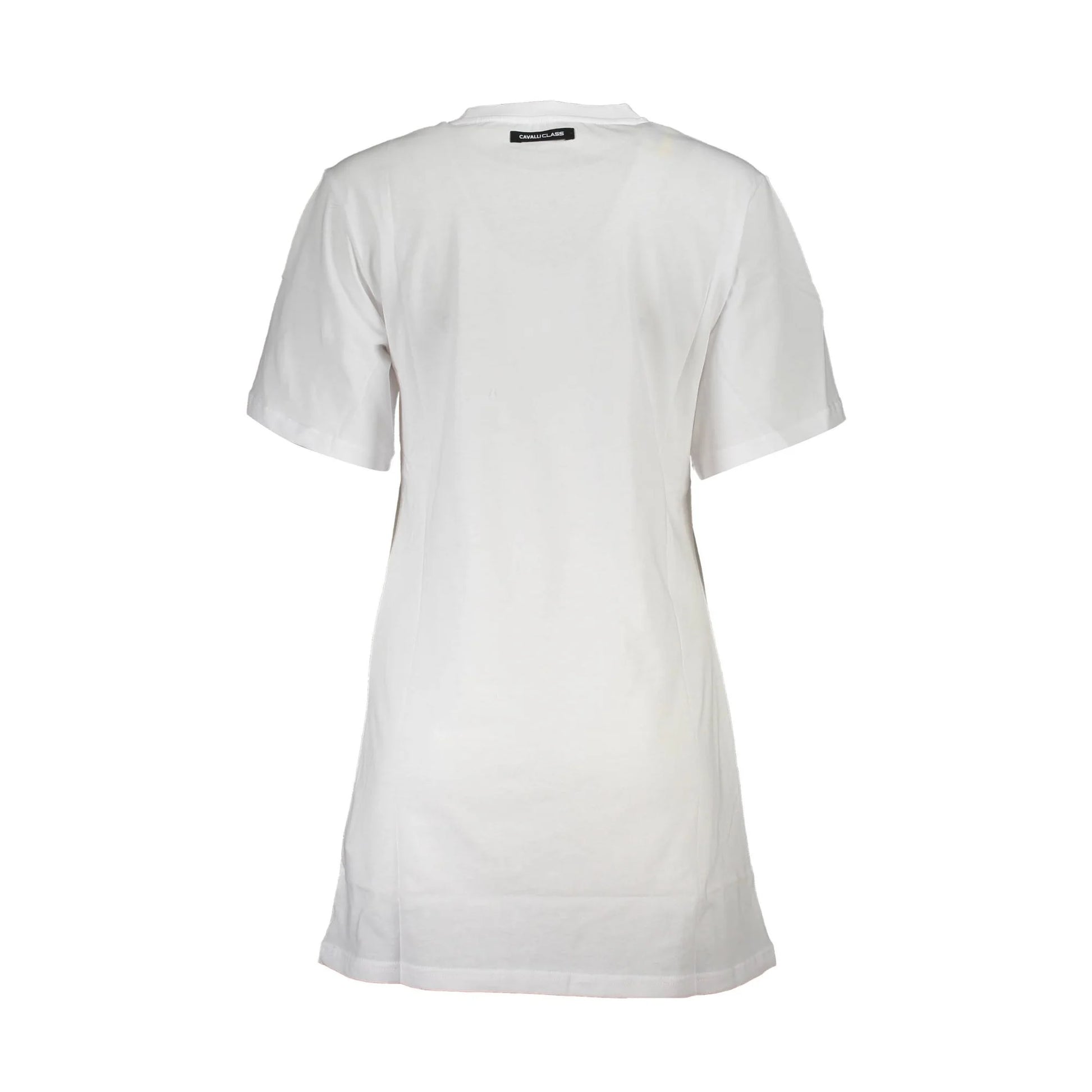 Cavalli Class T-Shirt Maniche Corte Donna Bianca Stampa Logo bianco - vista 2