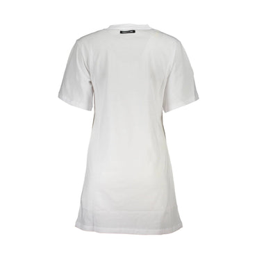 Cavalli Class T-Shirt Maniche Corte Donna Bianca Stampa Logo bianco - vista 2