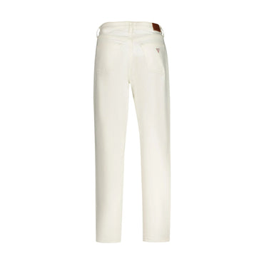 Guess Jeans Donna Bianco Logo - vista 2