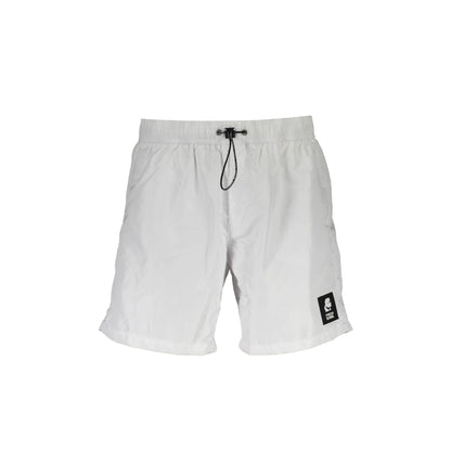 Karl Lagerfeld Beachwear Costume da Mare Uomo Bianco Logo - foto prodotto