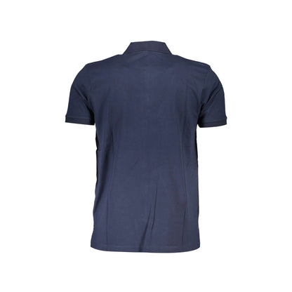 Gian Marco Venturi Polo Maniche Corte Uomo Blu Ricamo - vista 2