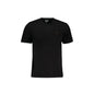 Gian Marco Venturi T-Shirt Maniche Corte Uomo Nera Ricamo Nero - foto prodotto