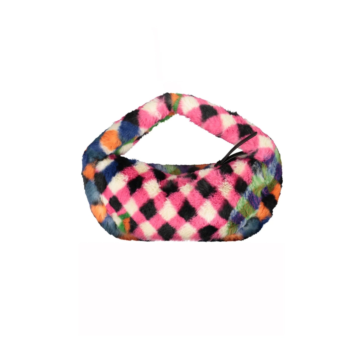 Desigual Borsa a Tracolla Donna Nera Logo Borse nero - vista 2