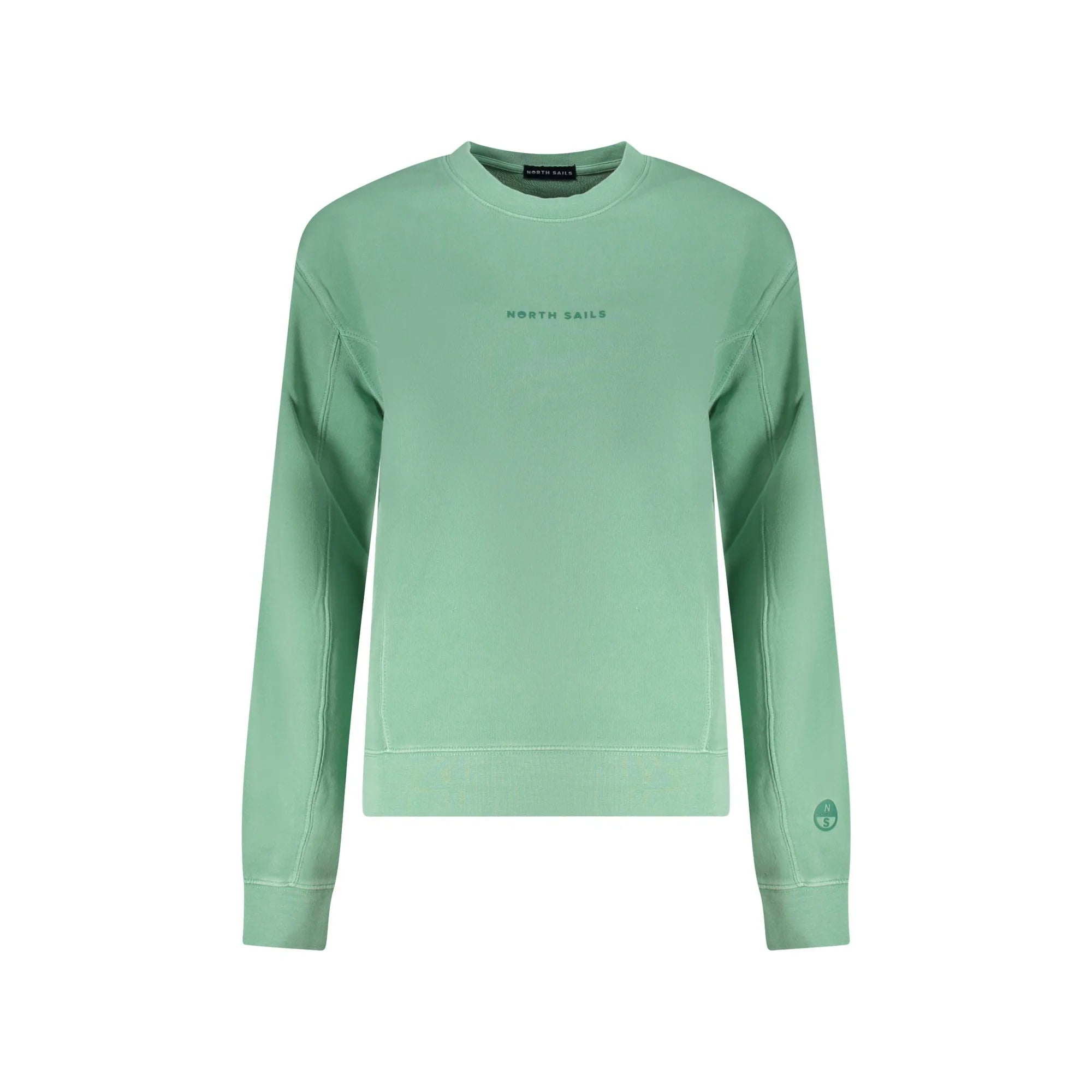 NORTH SAILS FELPA SENZA ZIP DONNA VERDE
