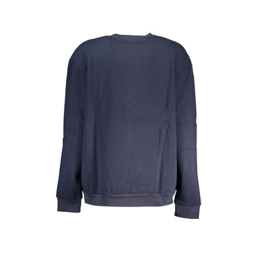 Cavalli Class Felpa Donna Blu Girocollo con Logo Ricamato Felpe - vista 2