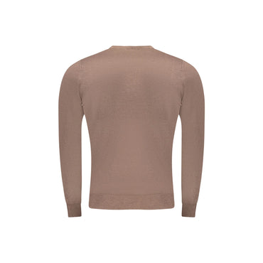 Cavalli Class Maglia Uomo Marrone Girocollo con Logo Maglie - vista 2