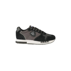 Blauer Sneakers Uomo Nere Logo