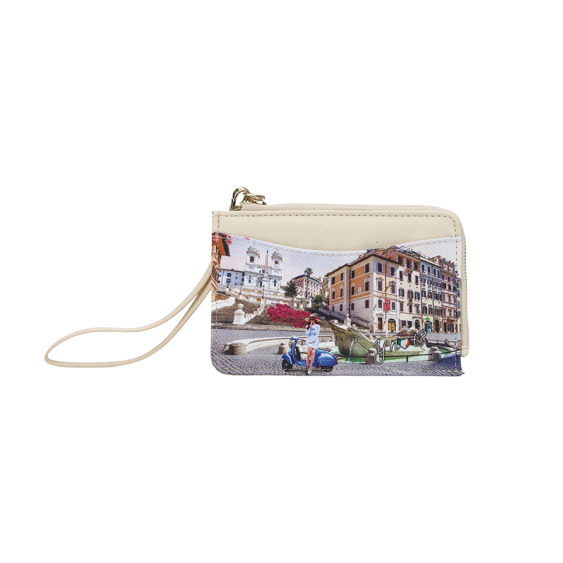 Portafoglio Donna Ynot? Yes Bag Zip Grande Vacanza Romana - Technical View