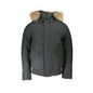Woolrich Giubbotto Maniche Lunghe Uomo Grigio Cappuccio con Pelo Removibile Giubbotti e Giacche - foto prodotto