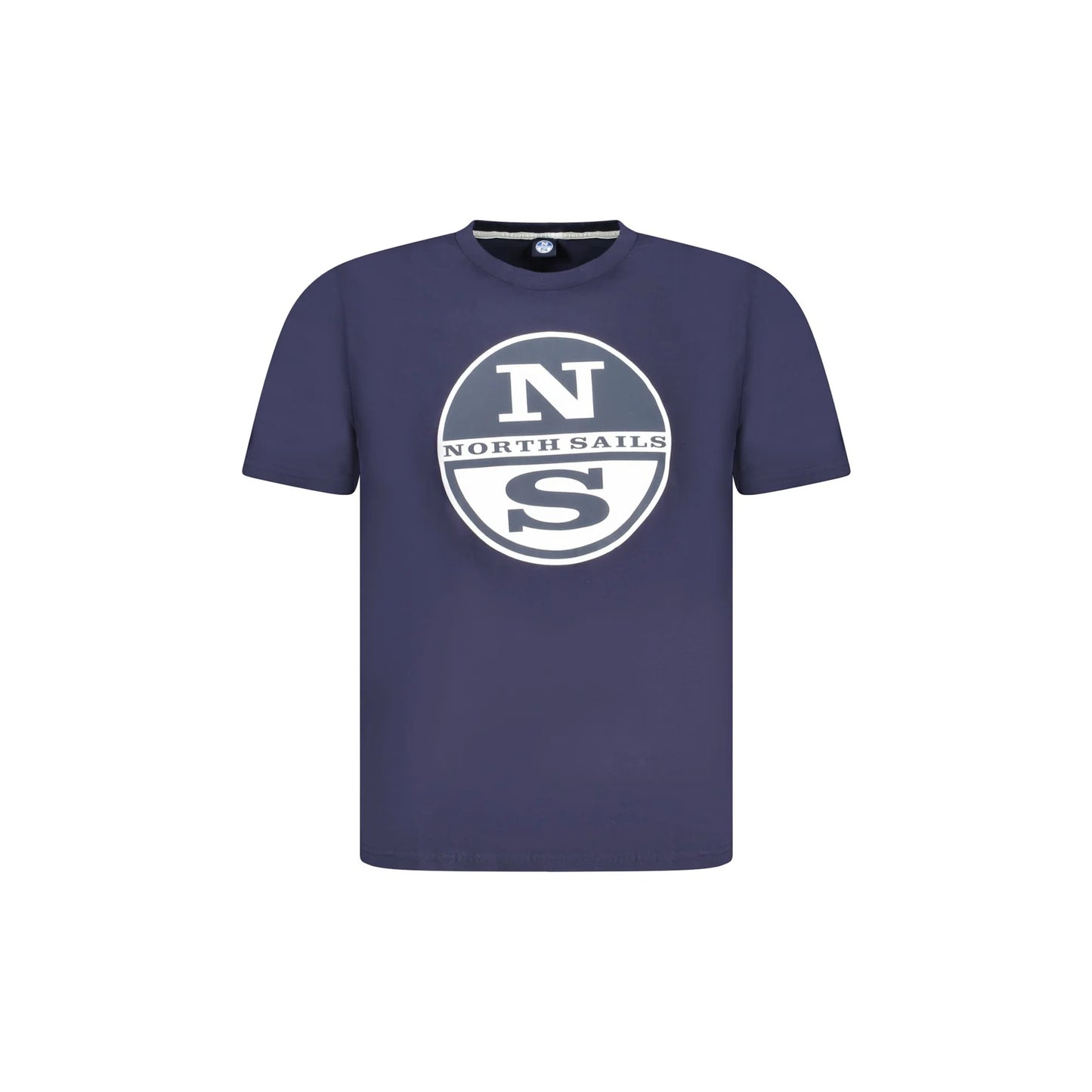 North Sails T-Shirt Maniche Corte Uomo Blu Stampa Logo - foto prodotto
