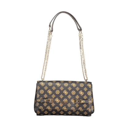 GUESS JEANS Borsa Donna Loralee Marrone con Manici in Catena Borse - foto prodotto