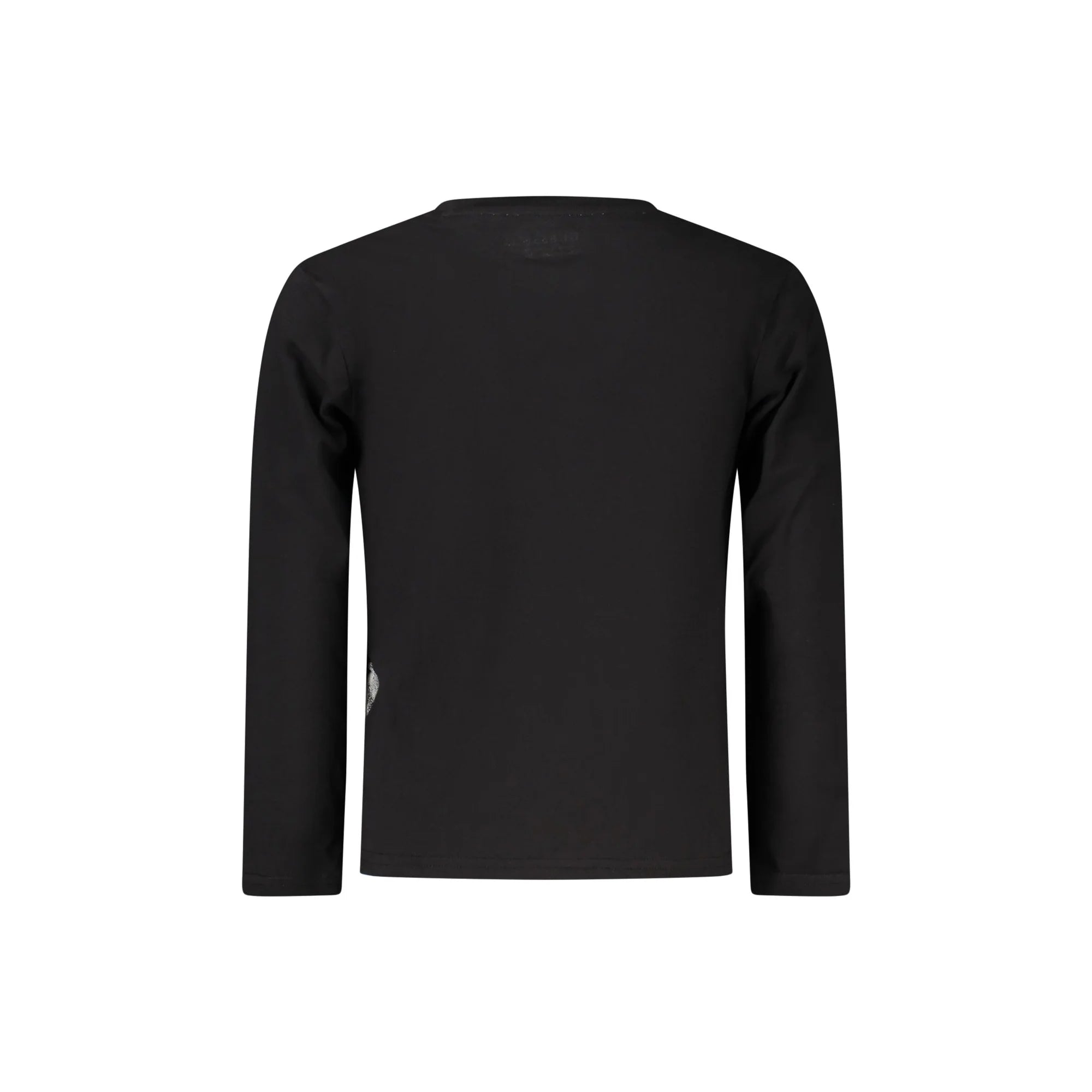 GUESS JEANS T-SHIRT MANICHE LUNGHE BAMBINO NERO