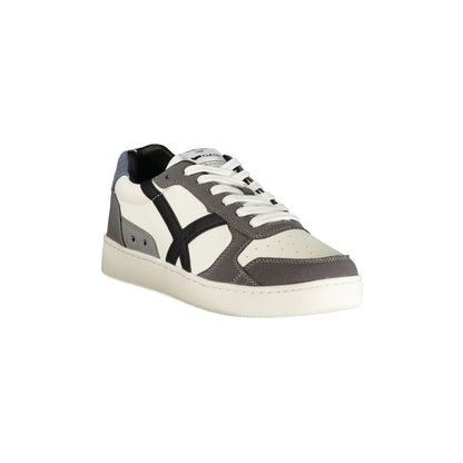 Gas Sneakers Uomo Bianche Lacci Plantare Removibile Logo bianco - vista 2