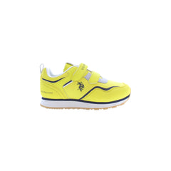U.S. Polo Best Price Sneaker Junge Gelb Riemen