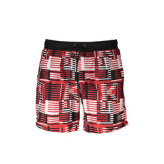 Karl Lagerfeld Beachwear Costume da Mare Uomo Rosso Logo