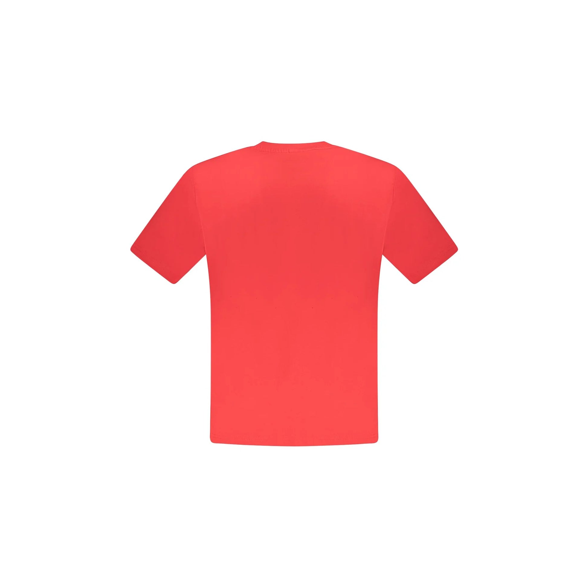 North Sails T-Shirt Maniche Corte Uomo Rossa Stampa Logo rosso - vista 2