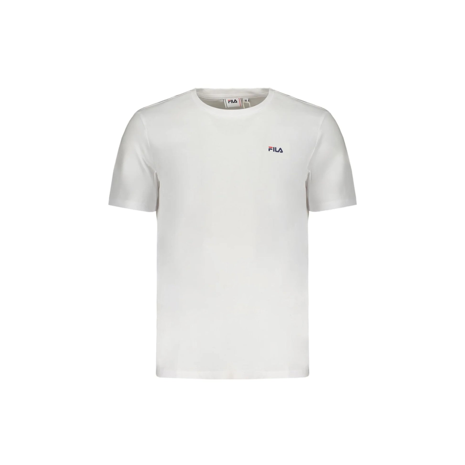 Fila T-Shirt Maniche Corte Uomo Bianca Stampa Logo Bianco - foto prodotto
